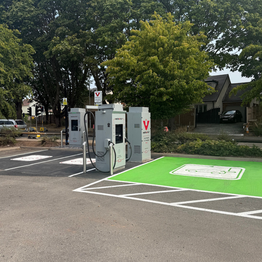 InstaVolt ultra rapid charging at Brook Retail Park, conveniently located near Pets at Home in Bromsgrove.