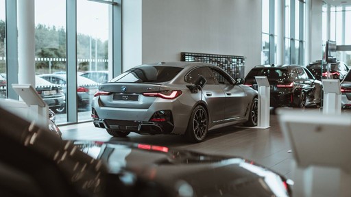 Inside the BMW Hull showroom