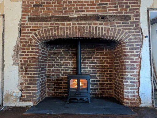 inglenook fireplace restoration