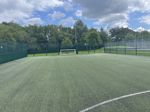 4G football pitch at Knightwood Leisure Centre