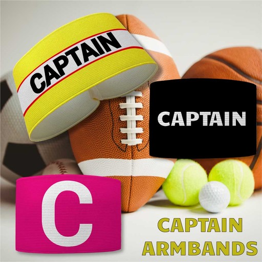 Captain Elastic Armbands