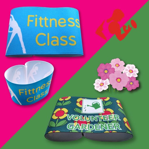 Custom printed elastic armbands - kovashop