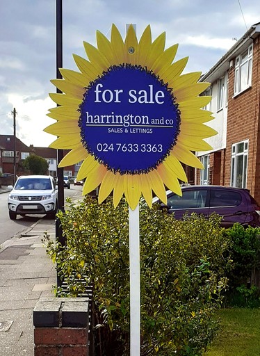 Brand Design and Print Design of For Sale Board