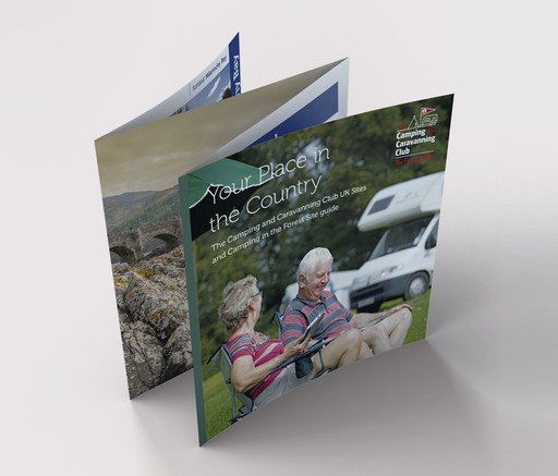 Brochure Design The Camping and Caravanning Club