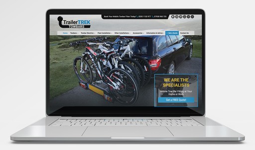 Custom Web Design, SEO & Brand Design TrailerTREK