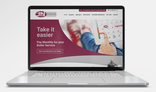 Custom Web Design & Brand Design JLN Plumbing