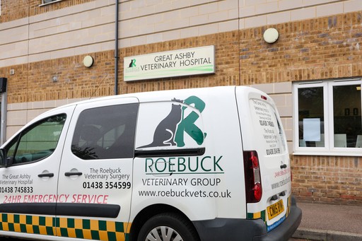 Roebuck Veterinary Group - Great Ashby Veterinary Hospital emergency van