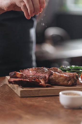 freshly roasted lamb
