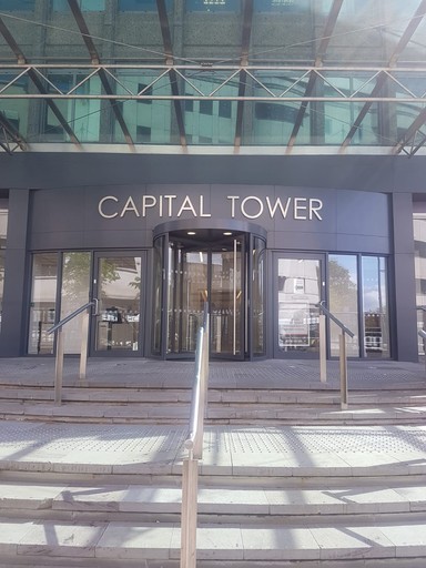 Outside of Robert Half Cardiff office
