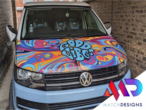 Bonnet vinyl wrap. Designed. Printed. Fitted.