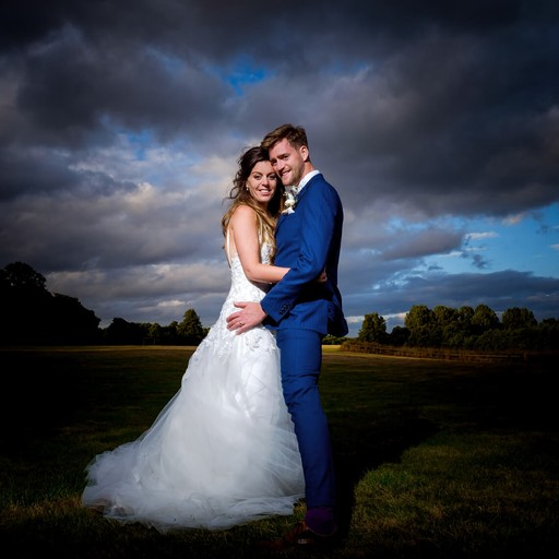 Bride and Groom Portrait 
