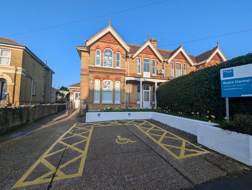 Frontage and Disabled Parking Bay