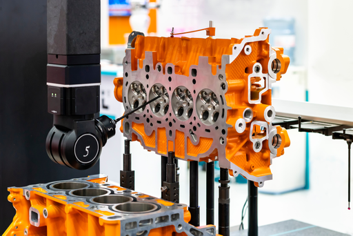 CMM Inspection of Engine Block