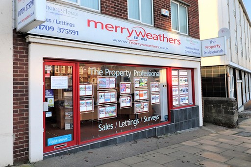 Front of Merryweathers Shiphill branch
