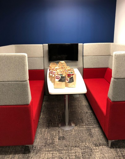 Inside the new Manchester office at 6th Floor, Corner Block, Quay Street.