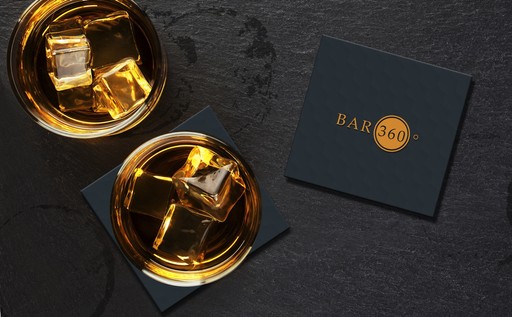 Drinks Coaster print and design
