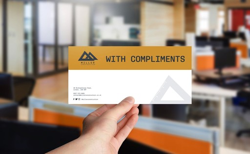 Compliment slips and stationery