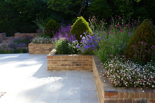 A country garden design on Box Hill