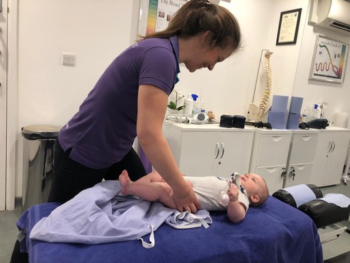 Cranbrook baby Chiropractor treating paediatrics