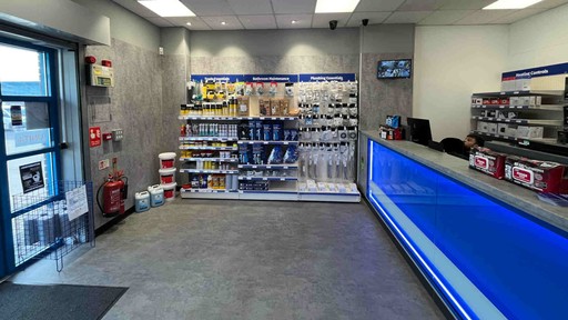 Inside Plumb Centre in Peterborough