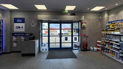 Inside Plumb Centre in Peterborough