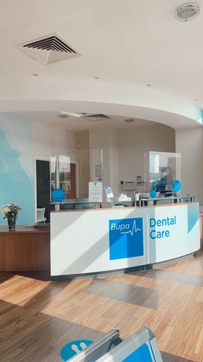 Reception Area of our Practice