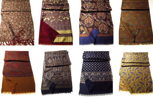 Men's Paisley Scarf