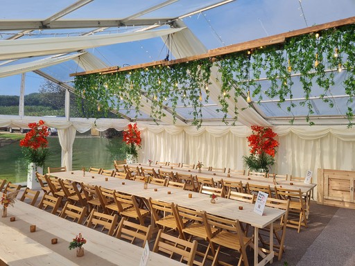 dorset wedding marquee