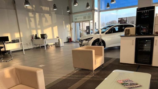 Waiting Area at Peugeot York