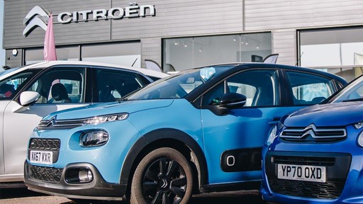Outside Citroen Doncaster