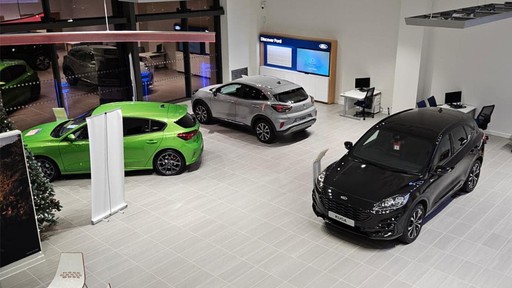 Ford Motherwell Interior Showroom