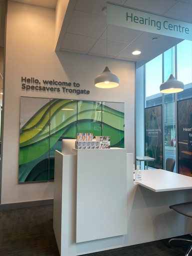 Specsavers Glasgow Trongate interior
