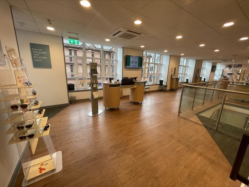 Specsavers Glasgow Trongate interior