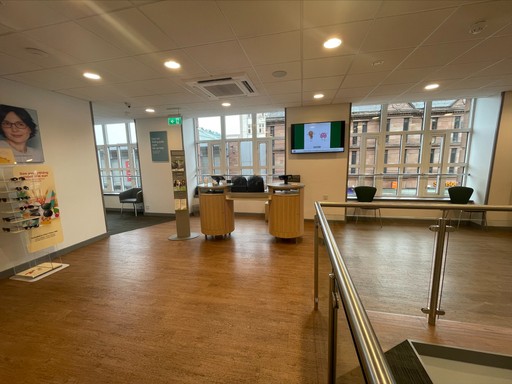 Specsavers Glasgow Trongate interior