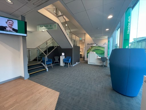 Specsavers Glasgow Trongate interior