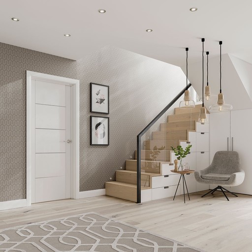 Portici White Internal Door 