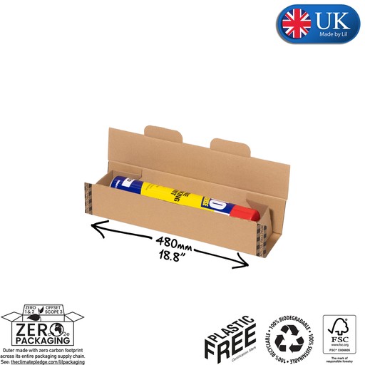 A2 Square Tube Mailer Box