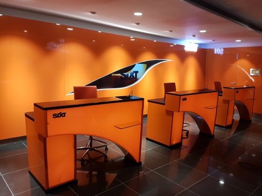 Sixt Car Hire branch desks
