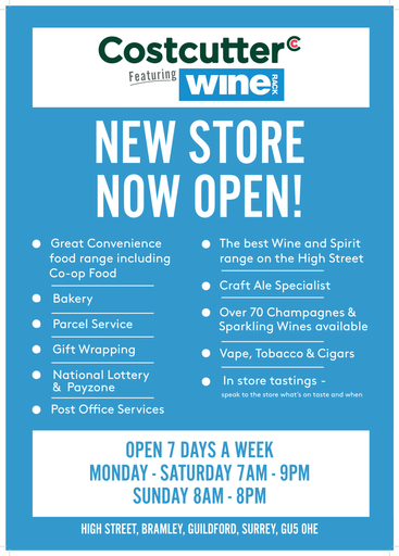 NEW STORE NOW OPEN