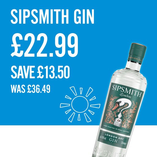 Sipsmith Gin £22.99