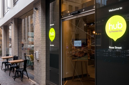 hub by Premier Inn Edinburgh City Centre (Rose Street) hotel