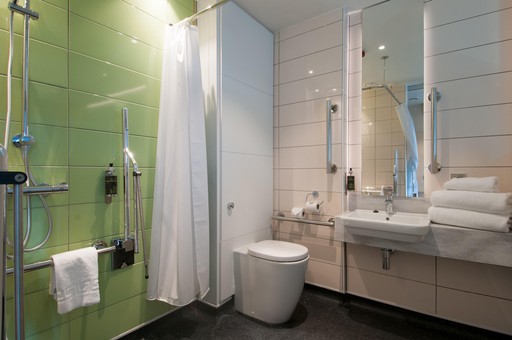 hub by Premier Inn accessible wetroom