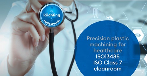 Machined plastic parts for the healthcare industry