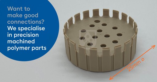 Plastic connector parts