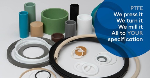 Fibracon® PTFE - tubes pressed to order