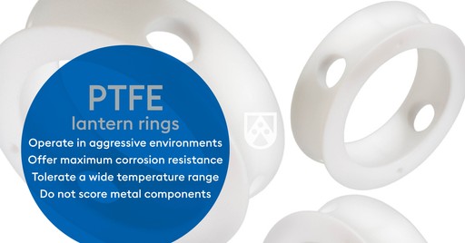 PTFE lantern rings machined to order