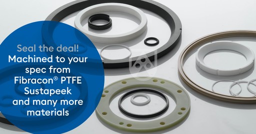 PTFE seals machined to order