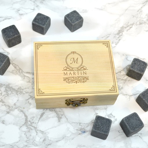 personalised whiskey stones