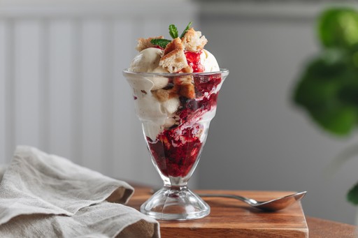 Cherry sundae