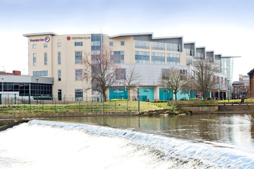 Premier Inn Derby City Centre (Riverlights) hotel exterior